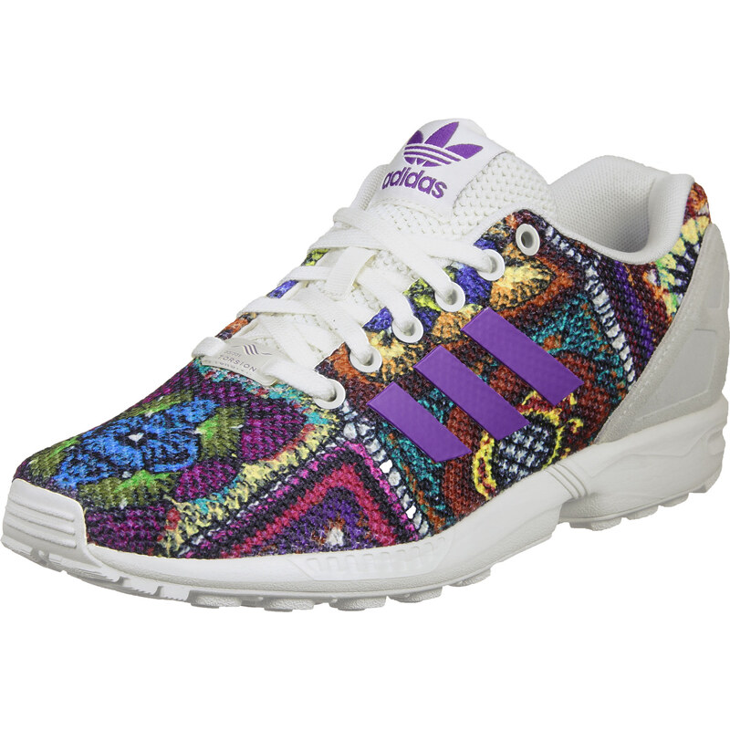 adidas Zx Flux W chaussures off white/mid grape