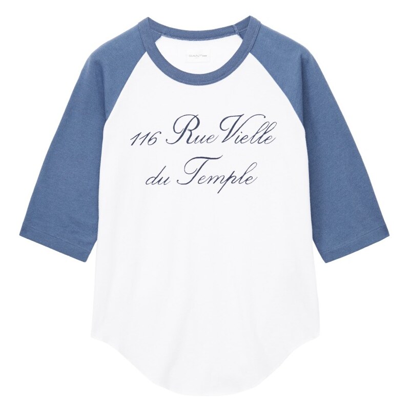 GANT Rugger Tee-shirt Baseball Gigr -