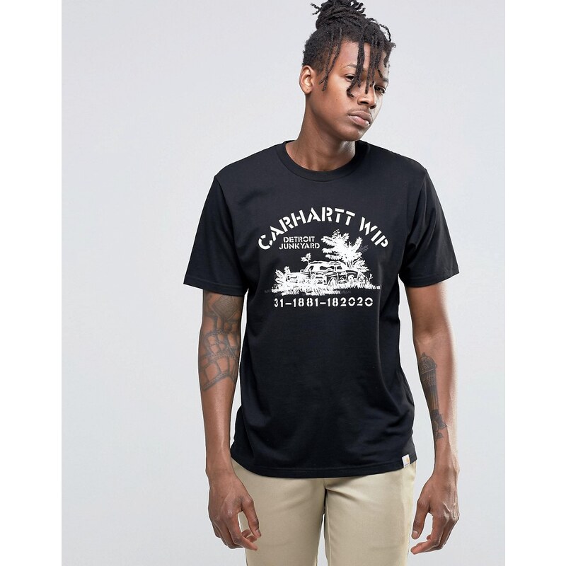 Carhartt WIP - Detroit Junkyard - T-shirt manches courtes - Noir
