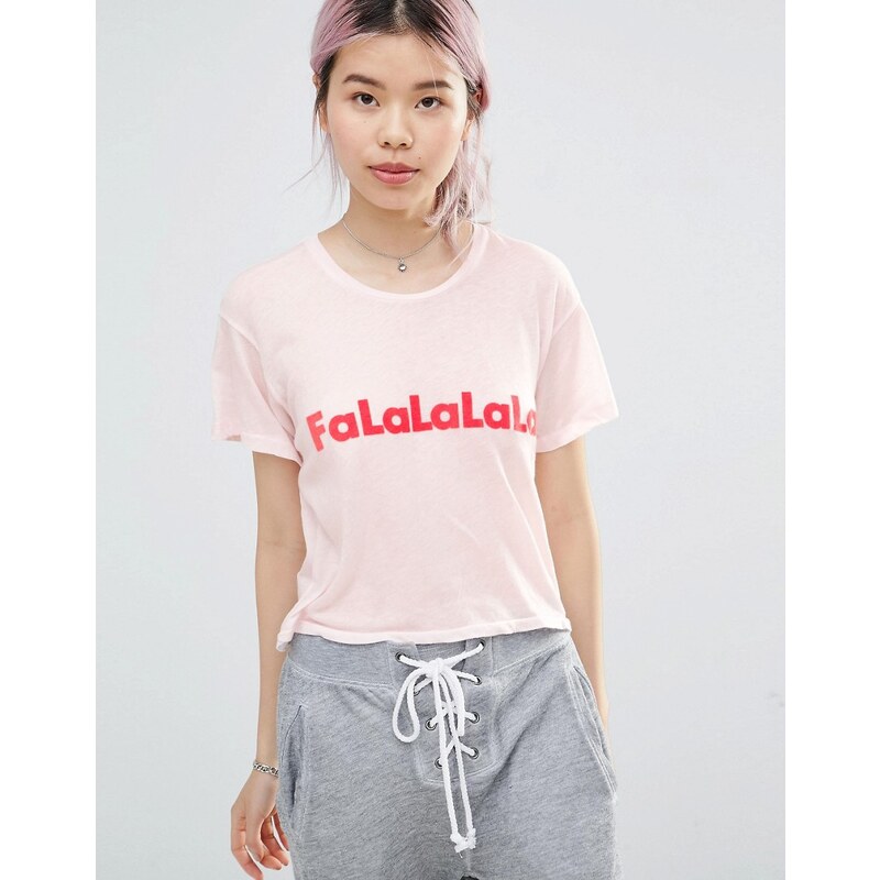 Wildfox - Falala - T-shirt - Rose