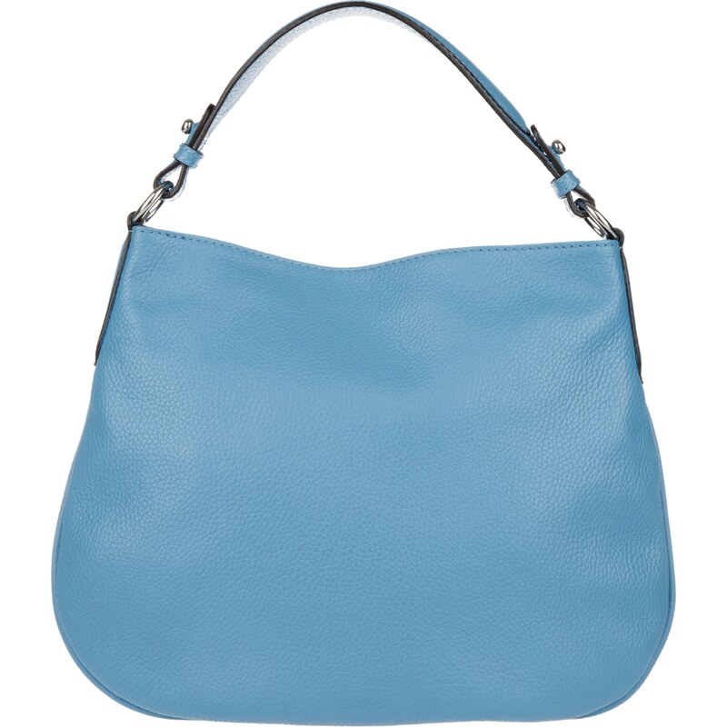Abro Sacs à Bandoulière, Adria Hobo Bag Small Leather Light Blue en bleu
