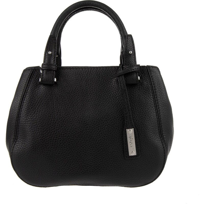 Abro Sacs portés main, Handbag Adria Leather Black/Nickel en noir