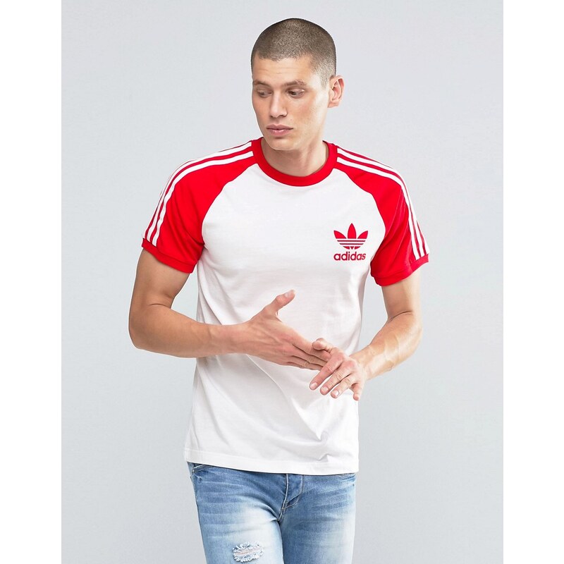 Adidas Originals - California - AZ8130 - T-shirt - Blanc