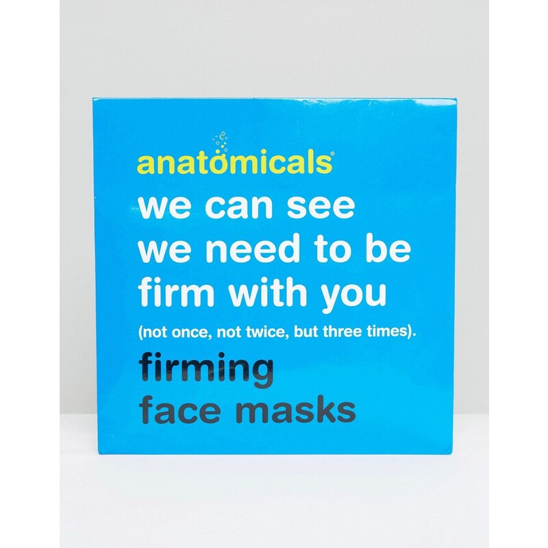 Anatomicals - We Can See We Need To Be Firm With You - Masque raffermissant x 3 - Clair