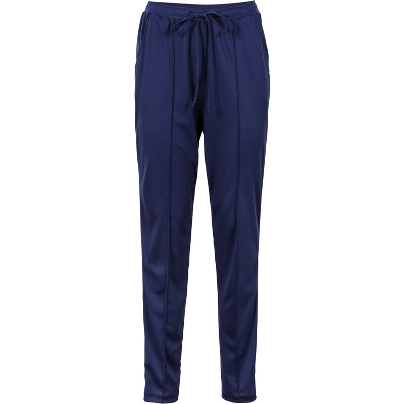 RAINBOW Pantalon sport avec taille élastique bleu femme - bonprix