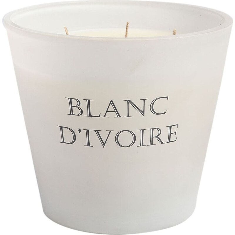 Blanc d'Ivoire Fleur D'Eau - Bougie parfumée - transparent