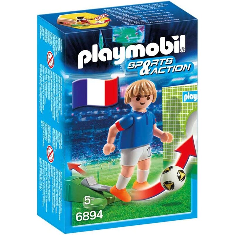 Playmobil Joueur Français - Figurine - multicolore