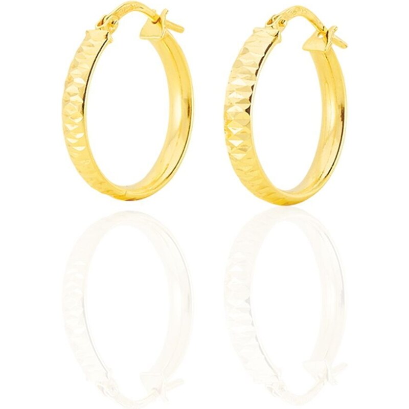 Boucles d'oreilles en or avec diamants Sonia Histoire d'Or