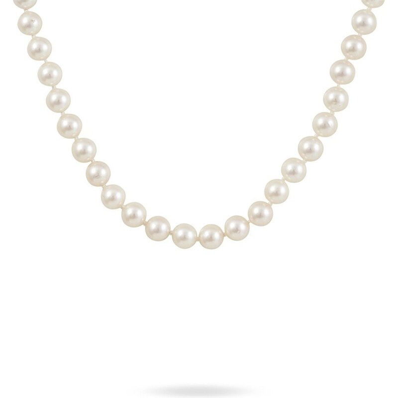 Histoire d'Or Collier de perles - blanc
