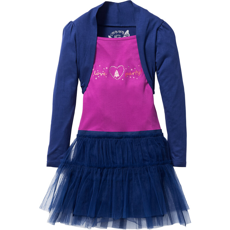 bpc bonprix collection Robe de fête bleu enfant - bonprix