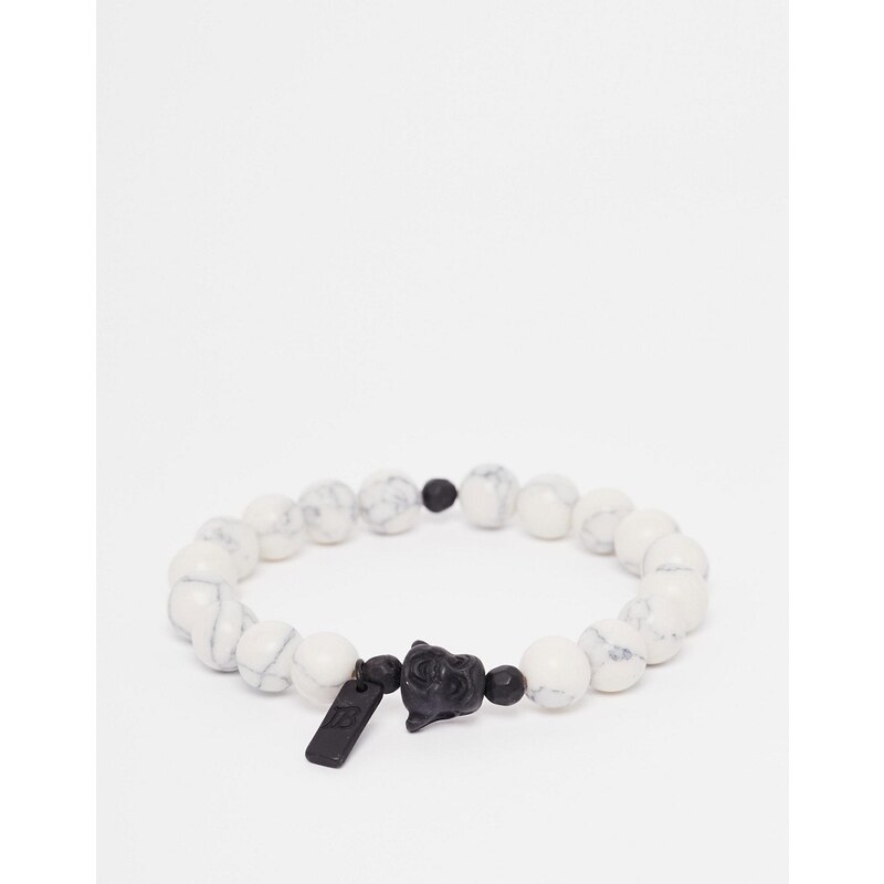 Icon Brand - Bracelet de perles - Blanc - Blanc