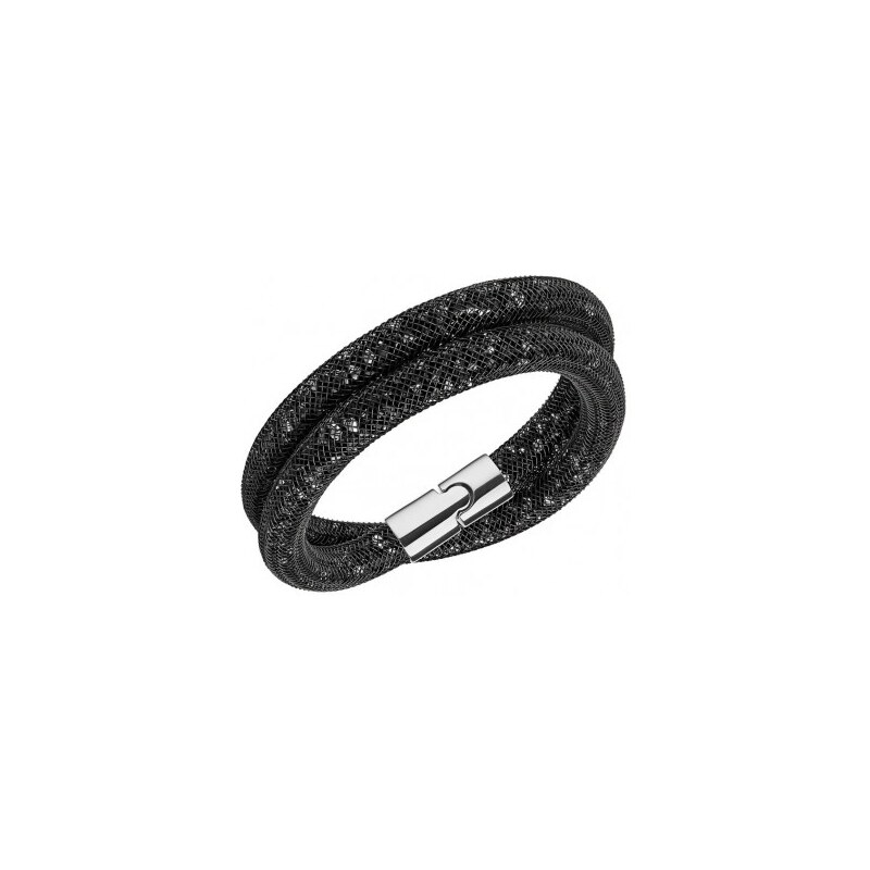 PROMO - Swarovski Bracelet Stardust Black Double 40cm Femme 5089844