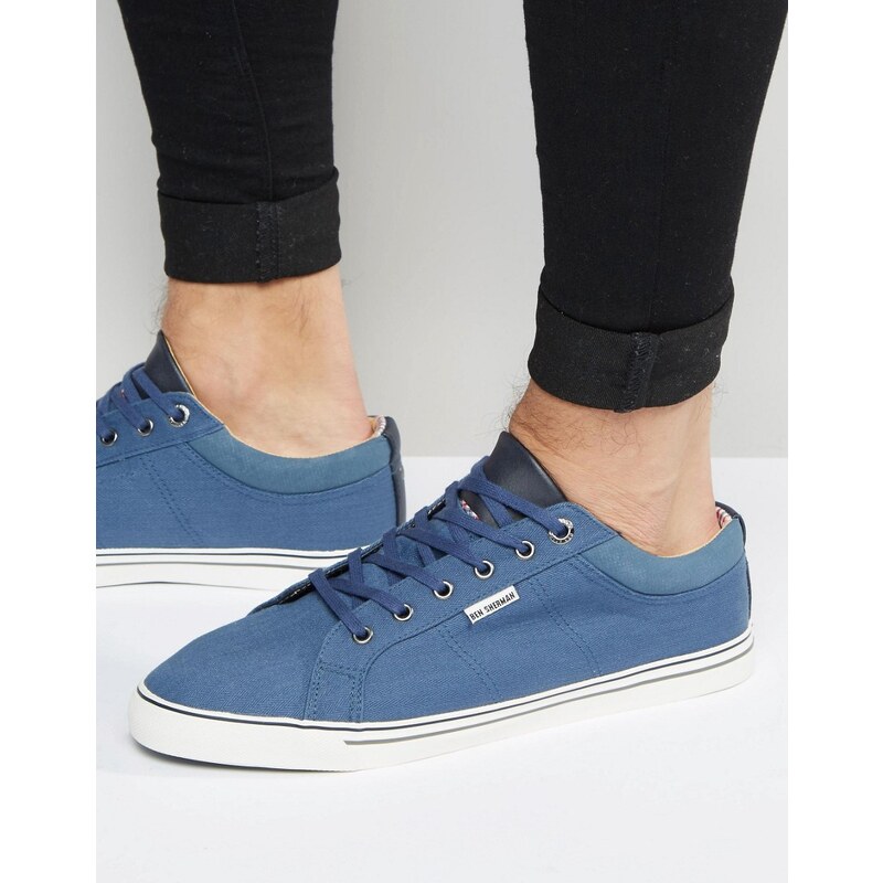 Ben Sherman - Teni - Chaussures à lacets - Bleu - Bleu