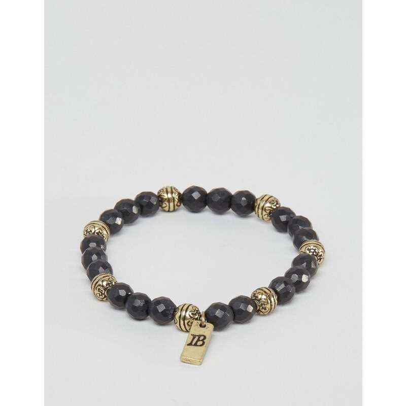 Icon Brand - Bracelet de perles - Noir - Noir