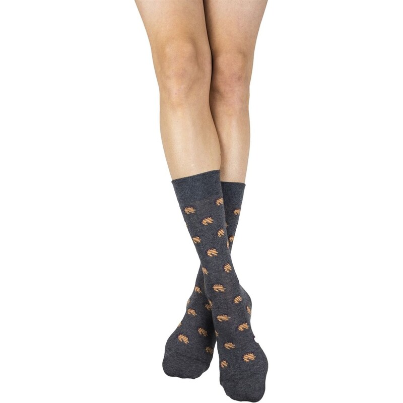 My Lovely Socks Pierrefonds - Mi-chaussettes - anthracite
