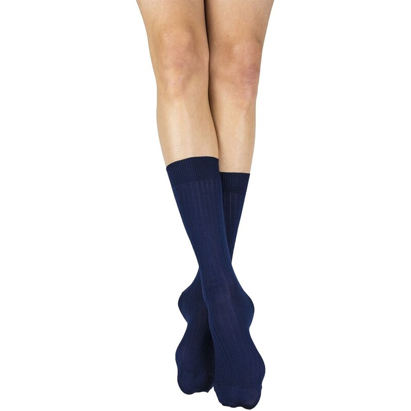 My Lovely Socks Jules - Mi-chaussettes - bleu marine