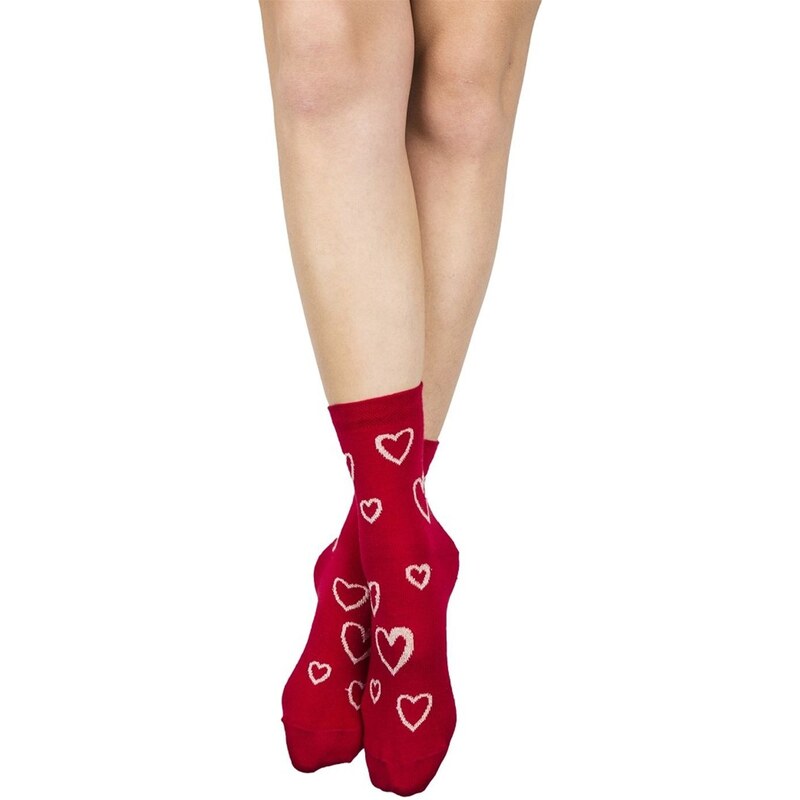 My Lovely Socks Valentine - Socquettes - rouge