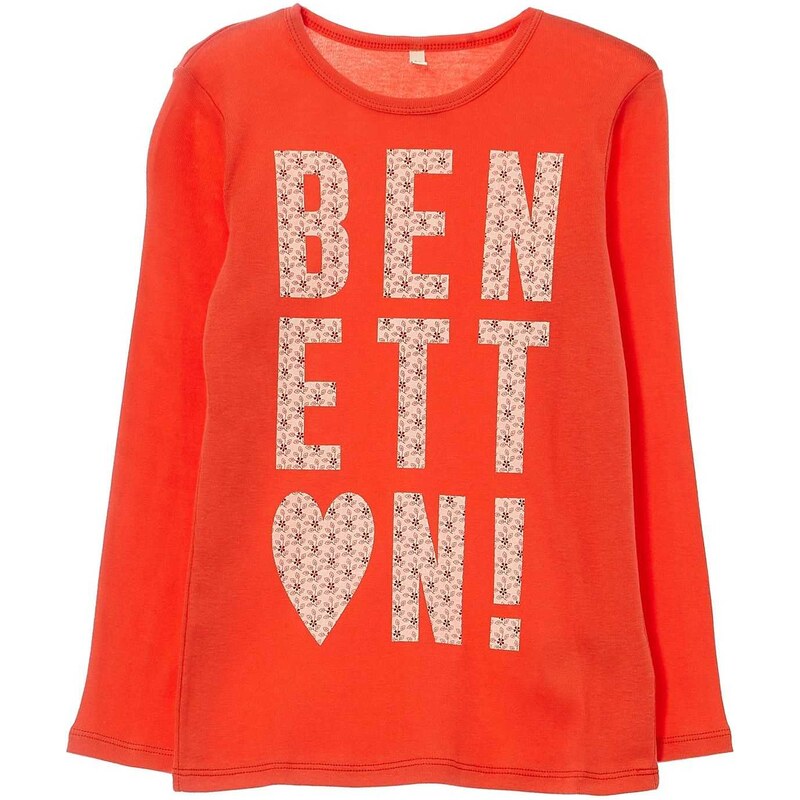 Benetton T-shirt - corail