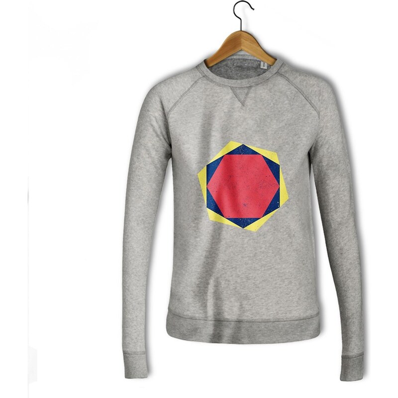 Balibart Hexagonal - Sweat-shirt - gris
