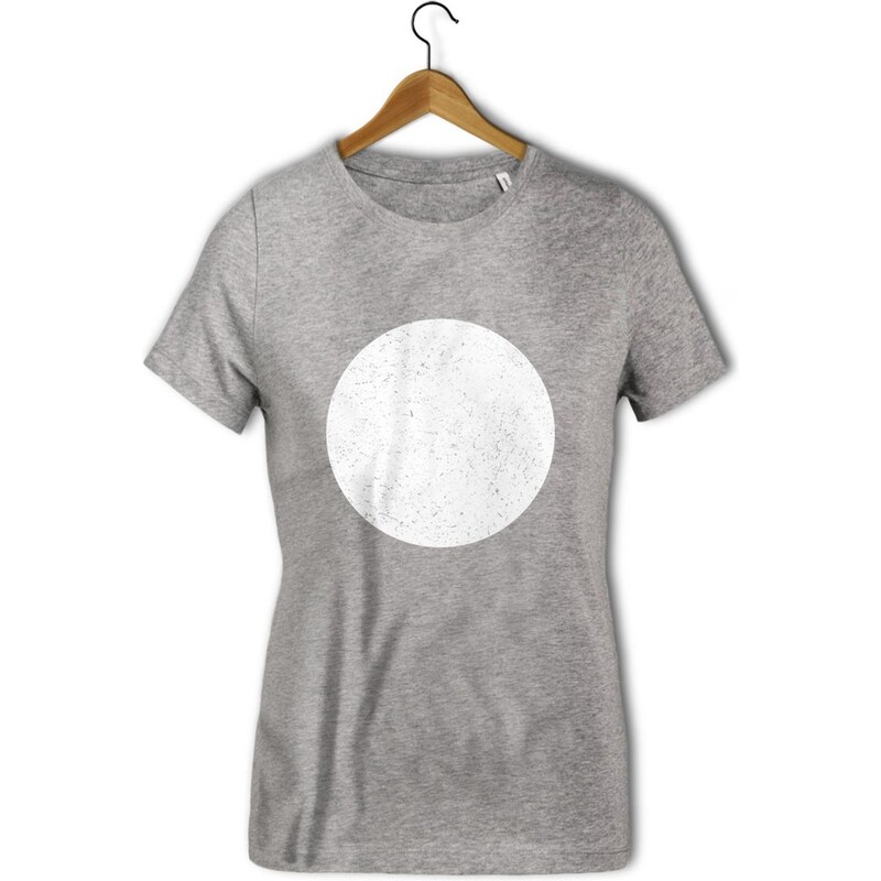 Balibart Rond blanc - T-shirt - gris