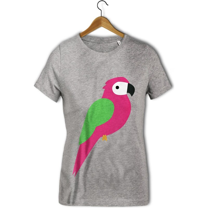 Balibart Perroquet - T-shirt - gris