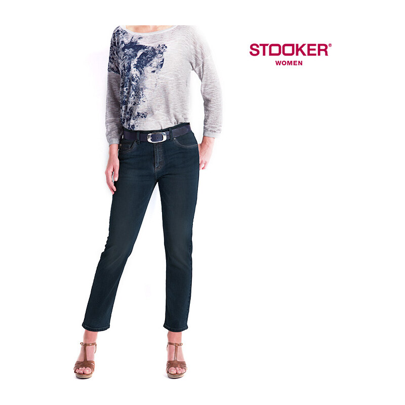 Stooker_Women Jeans slim fit Stooker Zermatt Noir-Bleu