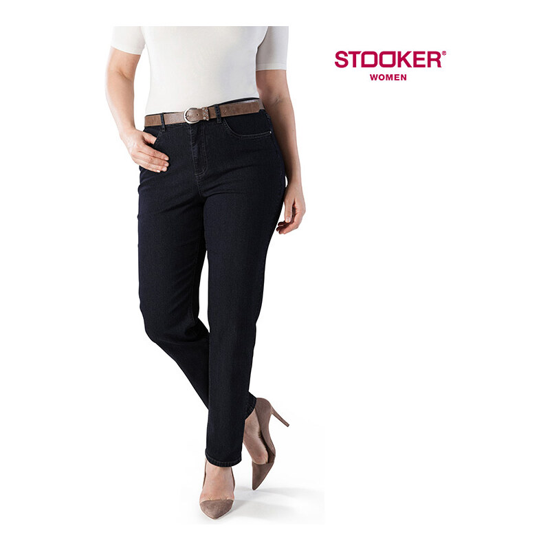 Stooker_Women Jeans classique regular Stooker Dubai Bleu-Noir