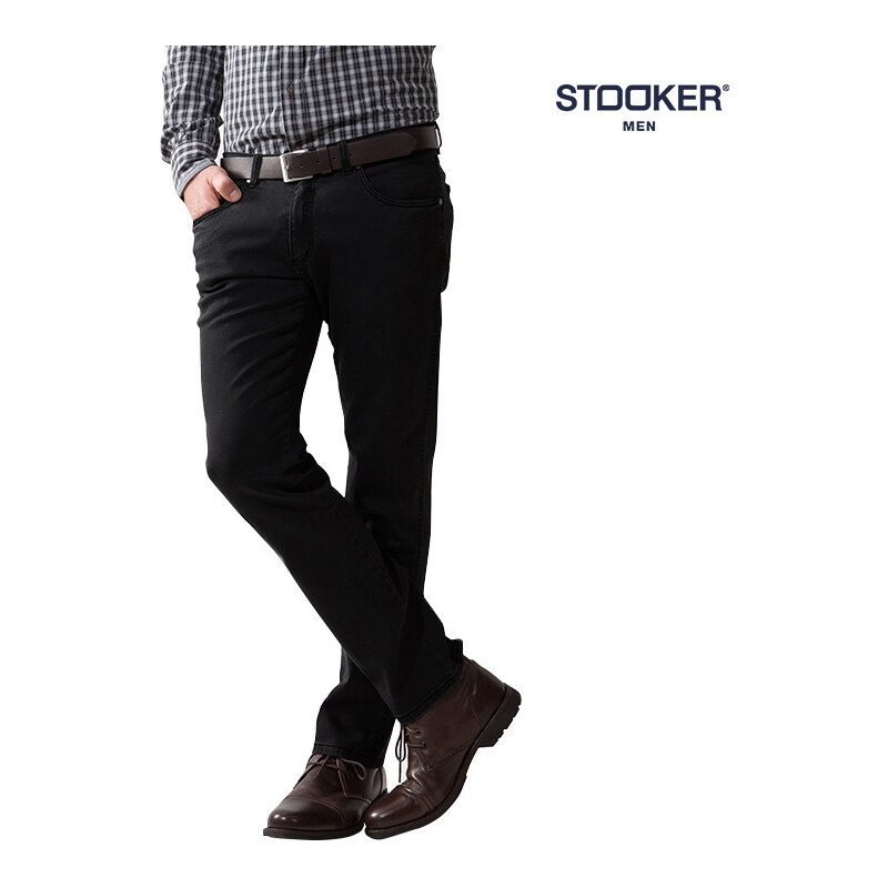 Stooker_Men Jeans regular droit Stooker Frisco Noir