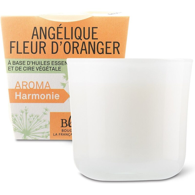 Bougies la Française Angélique fleur d'oranger - Bougie naturelle parfumée