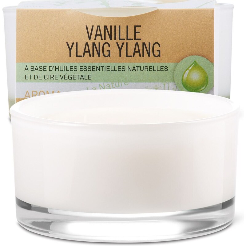 Bougie naturelle parfumée Vanille ylang ylang Bougies la Française