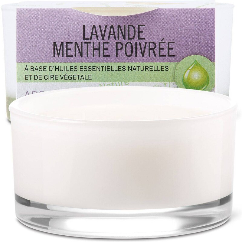 Bougie naturelle parfumée Lavande menthe poivrée Bougies la Française