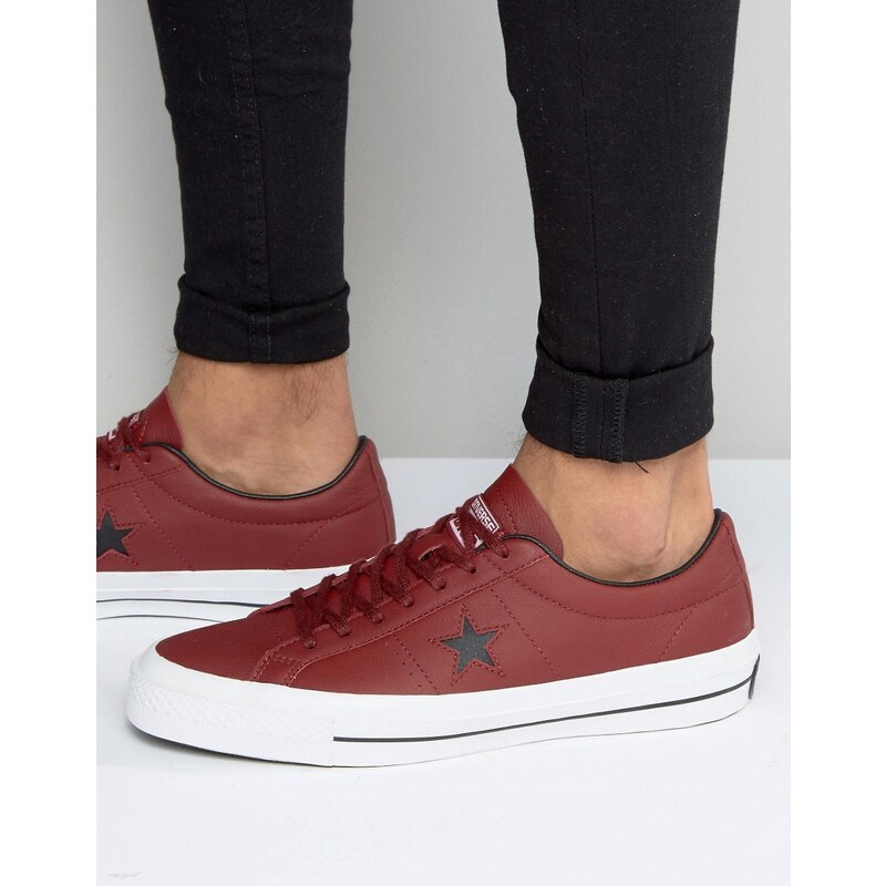 Converse - One Star 153715C-607 - Baskets - Rouge