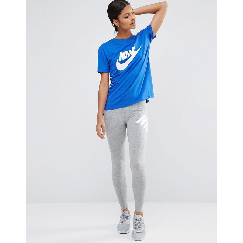 Nike - Legging avec logo - Gris