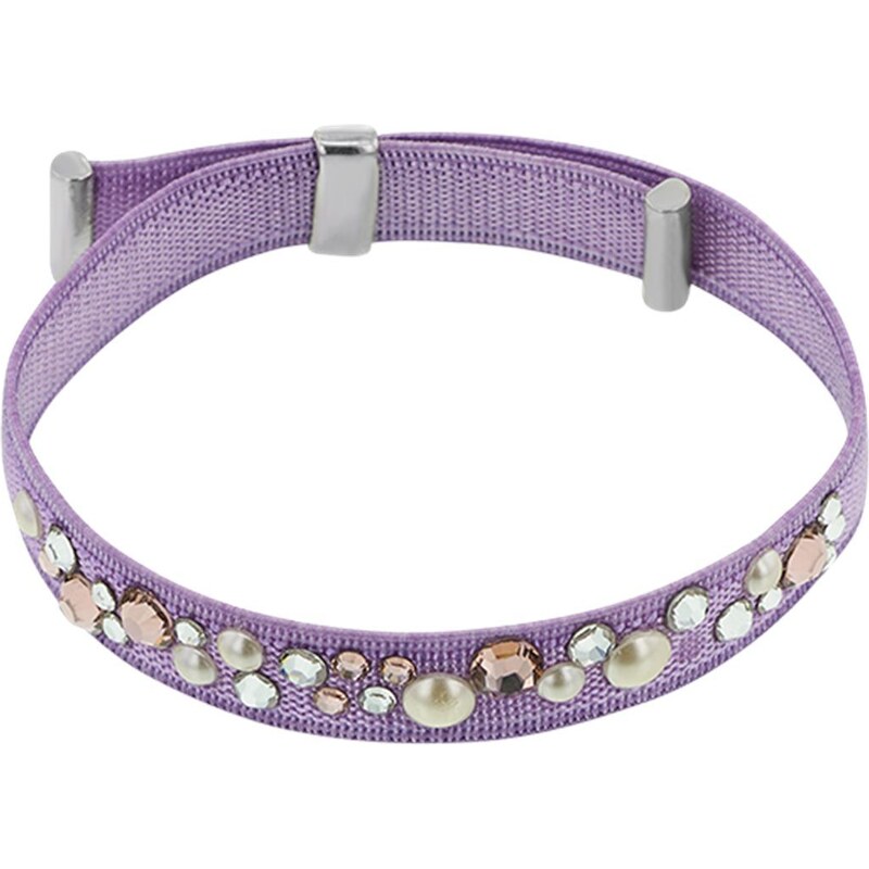 Miss Miss Picadilly - Bracelet en argent avec cristaux Swarovski® - violet
