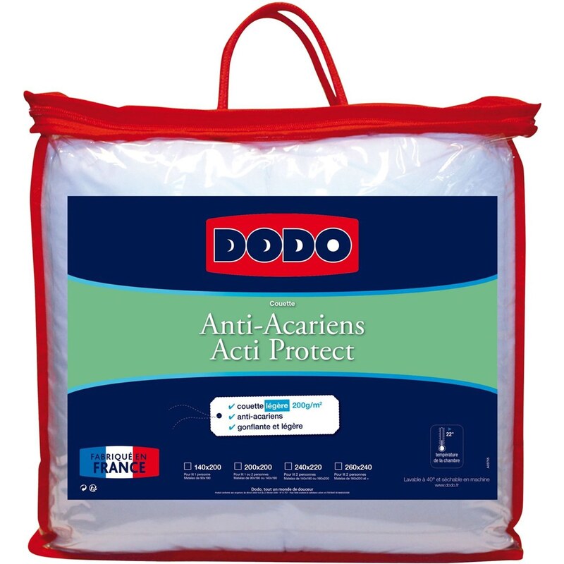 Couette Acti protect légère Dodo