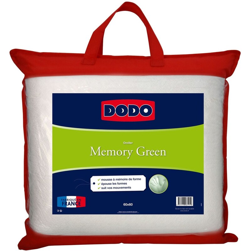 Oreiller Memory Green Dodo