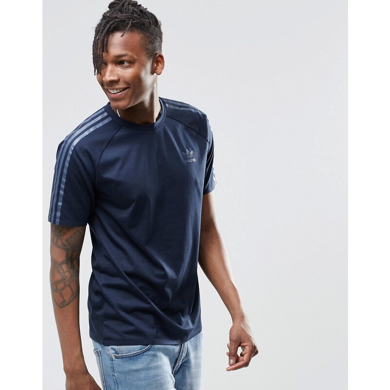 Adidas Originals - Adicolour Deluxe - T-shirt - AZ1457 - Bleu