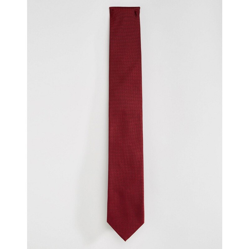 Calvin Klein - Cravate en soie - Rouge