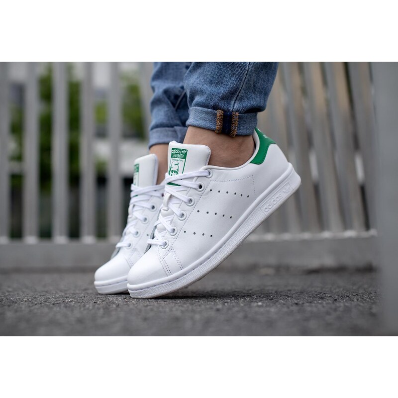 adidas Stan Smith J W chaussures white/white/green