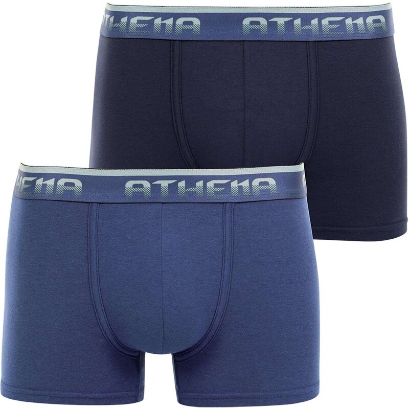 Athena Sur mesure - Lot de 2 boxers - bleu