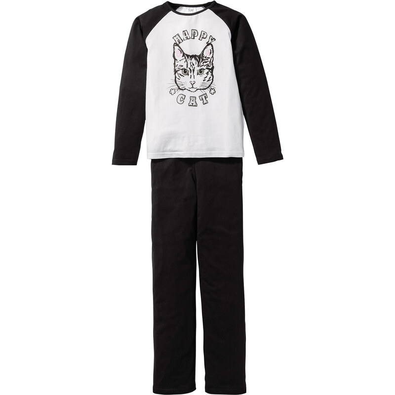 bpc bonprix collection Pyjama (Ens. 2 pces.) noir enfant - bonprix