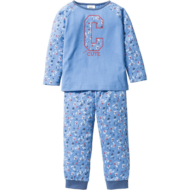 bpc bonprix collection Pyjama (Ens. 2 pces.) bleu enfant - bonprix
