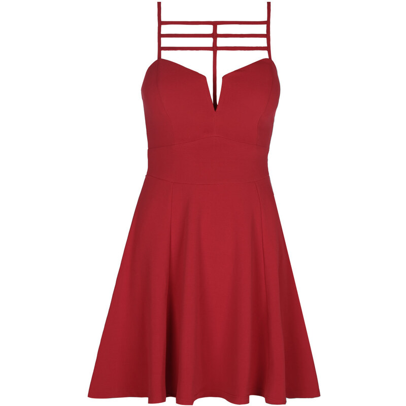 Tally Weijl Robe Patineuse Rouge