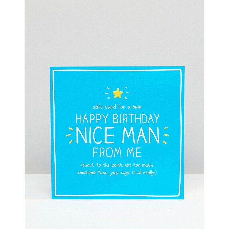 Happy Jackson - Safe Card for a Man - Carte - Multi
