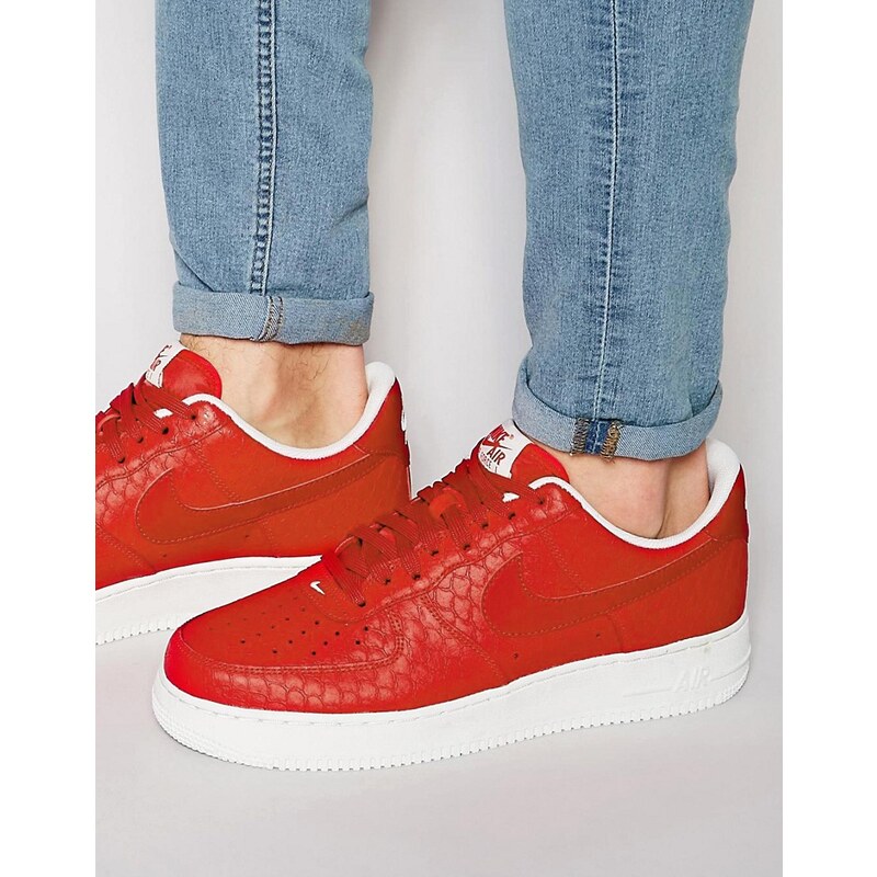 Nike - Air Force 1 '07 Lv8 - Baskets - Rouge - 718152-606 - Rouge