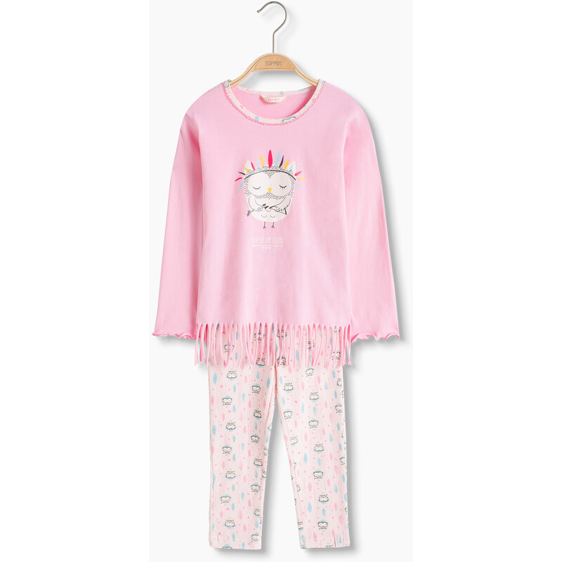 Esprit Pyjama en jersey de coton stretch