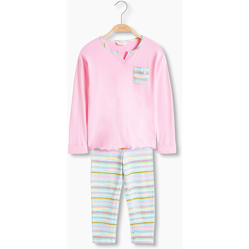 Esprit Pyjama en jersey de coton stretch