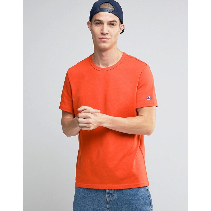 Champion - T-shirt à petit logo - Orange