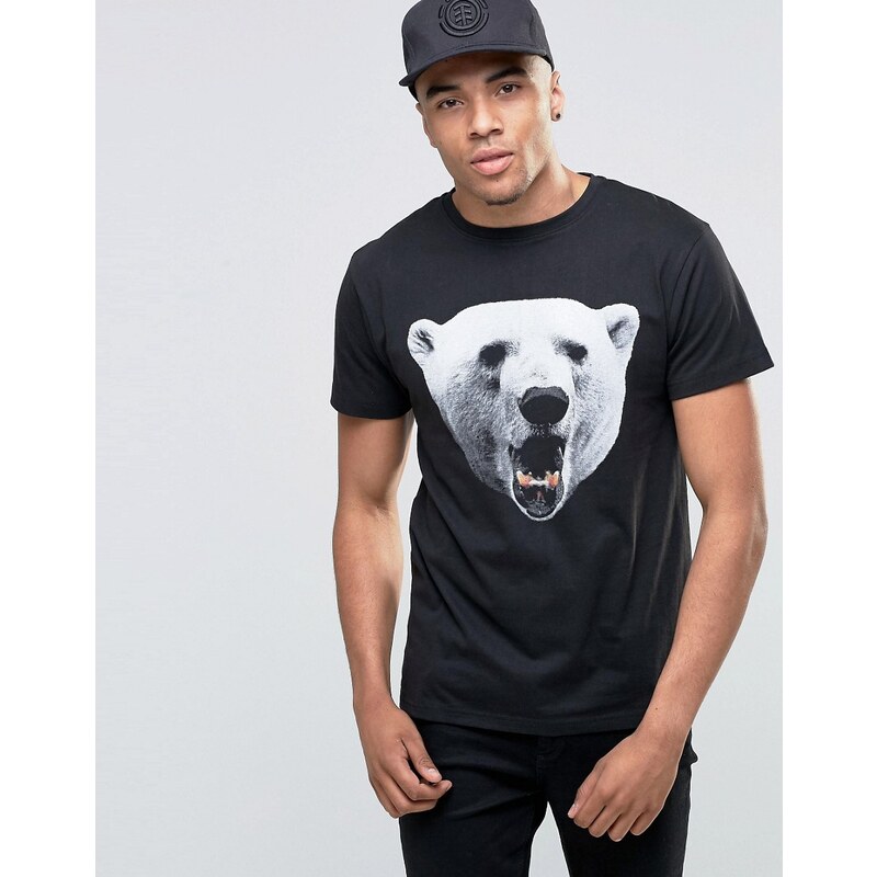 D-Struct - T-shirt ours polaire - Noir