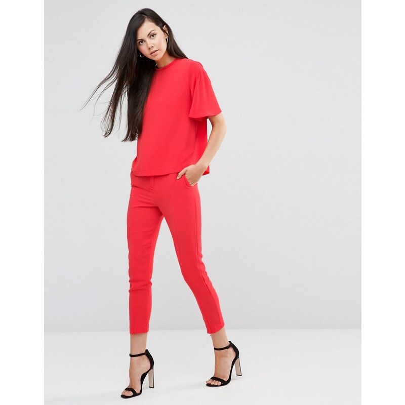 Finders Keepers - Close To Me - Pantalon court - Rouge